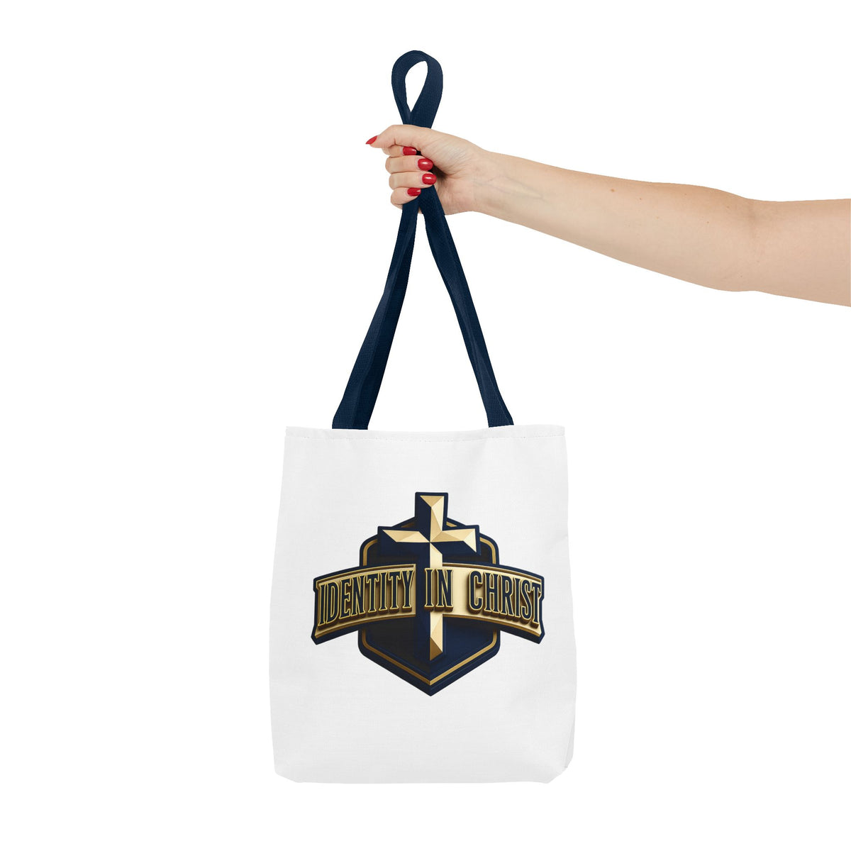Identity in Christ Cross Tote Bag