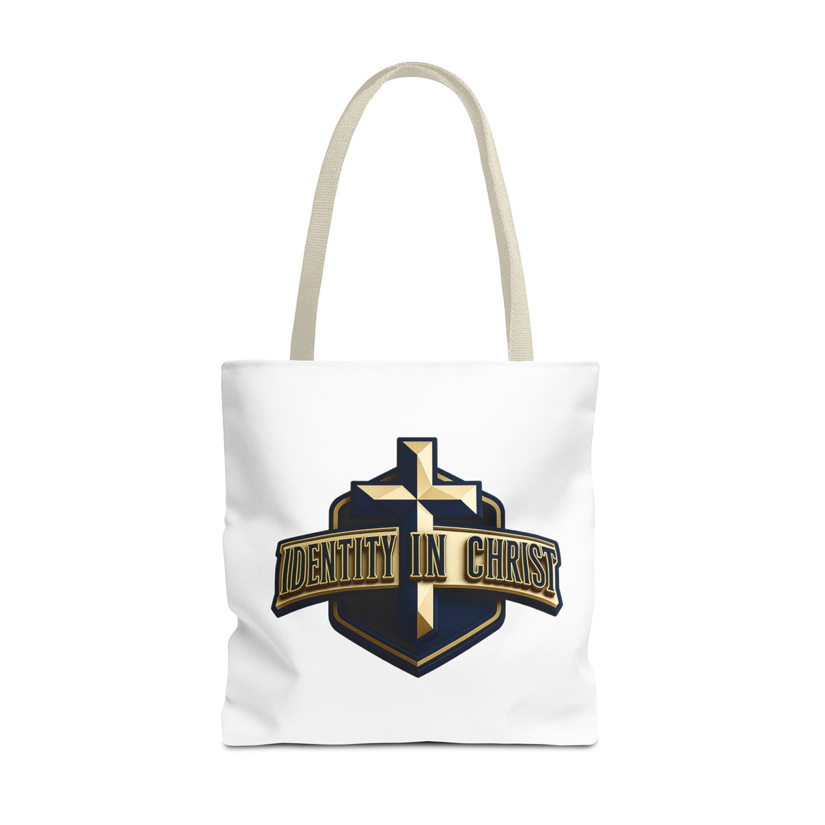 Identity in Christ Cross Tote Bag