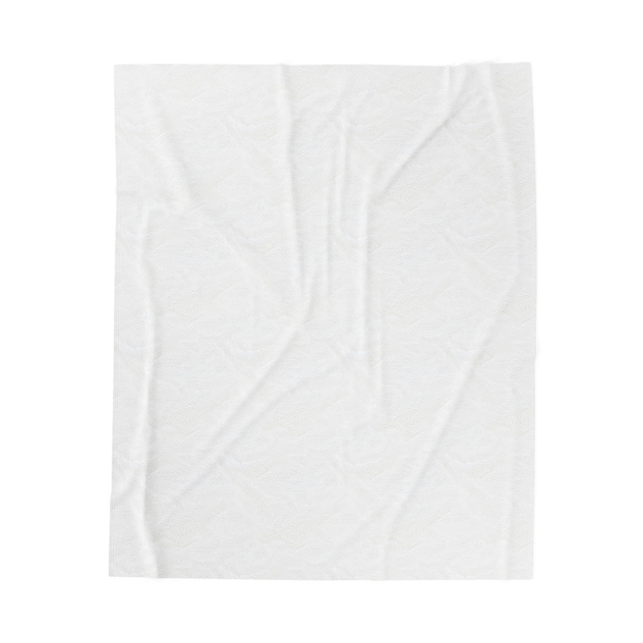 Identity in Christ Plush Blanket — Soft Velveteen Christian Throw