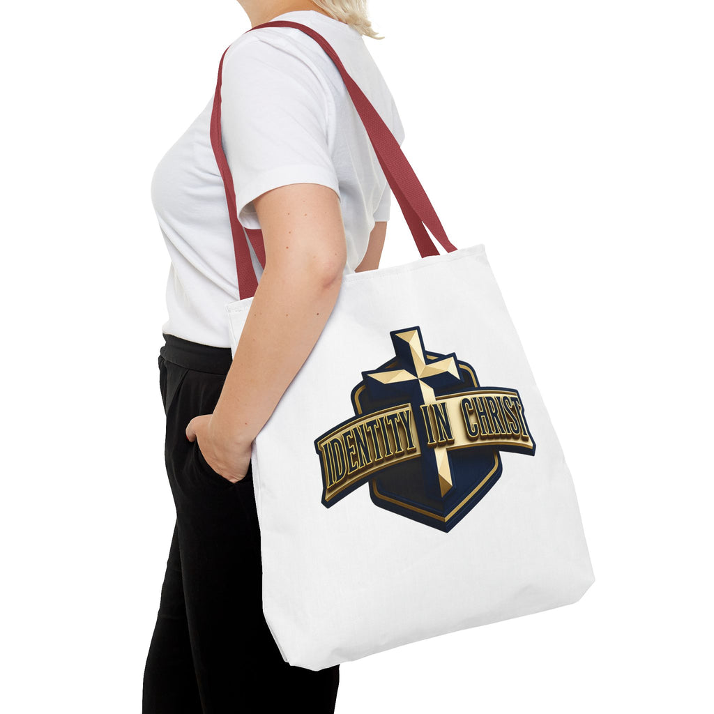 Identity in Christ Cross Tote Bag