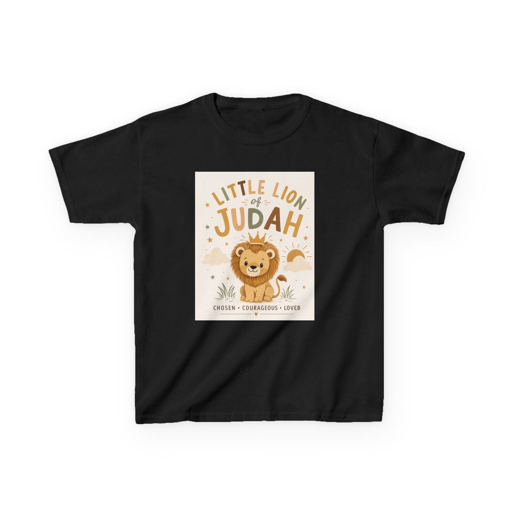 Kids T-Shirt — "Little Lion of Judah"