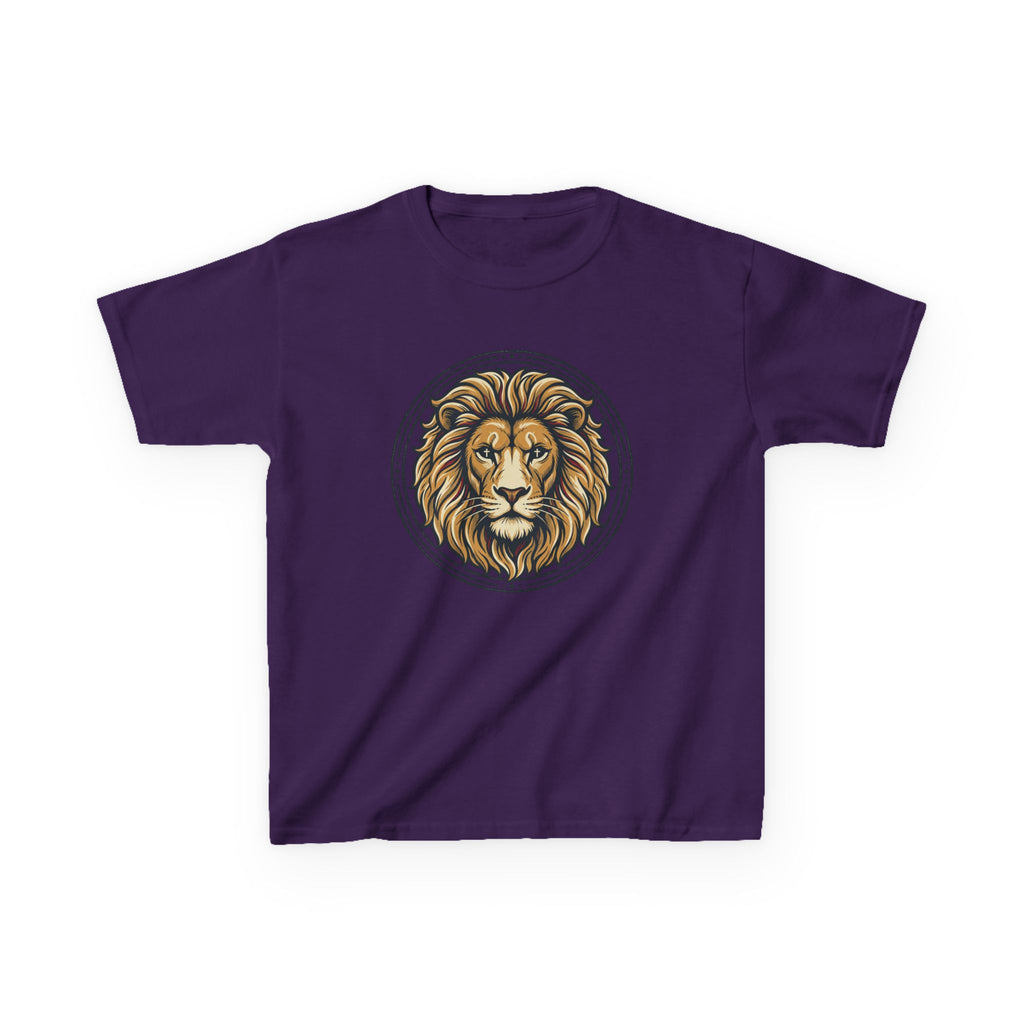 Lion of Judah Tee with the Cross of Jesus as the eyes