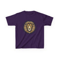Lion of Judah Tee with the Cross of Jesus as the eyes