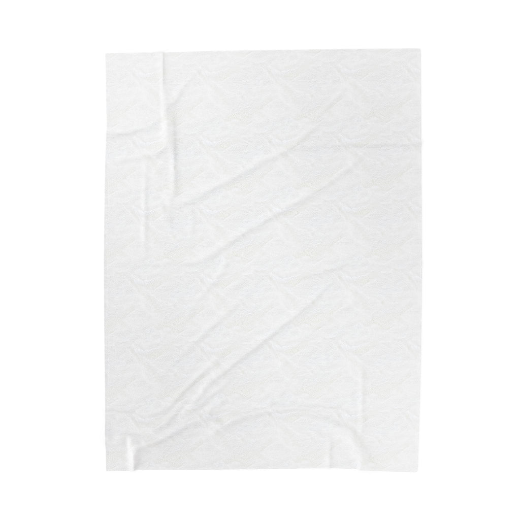 Identity in Christ Plush Blanket — Soft Velveteen Christian Throw