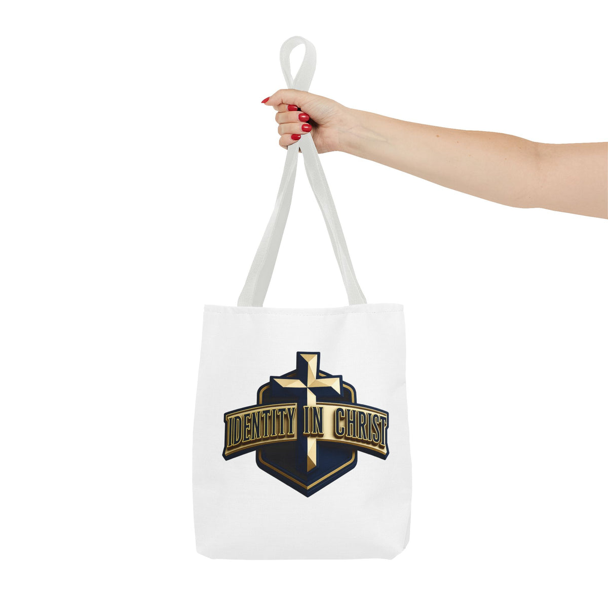 Identity in Christ Cross Tote Bag
