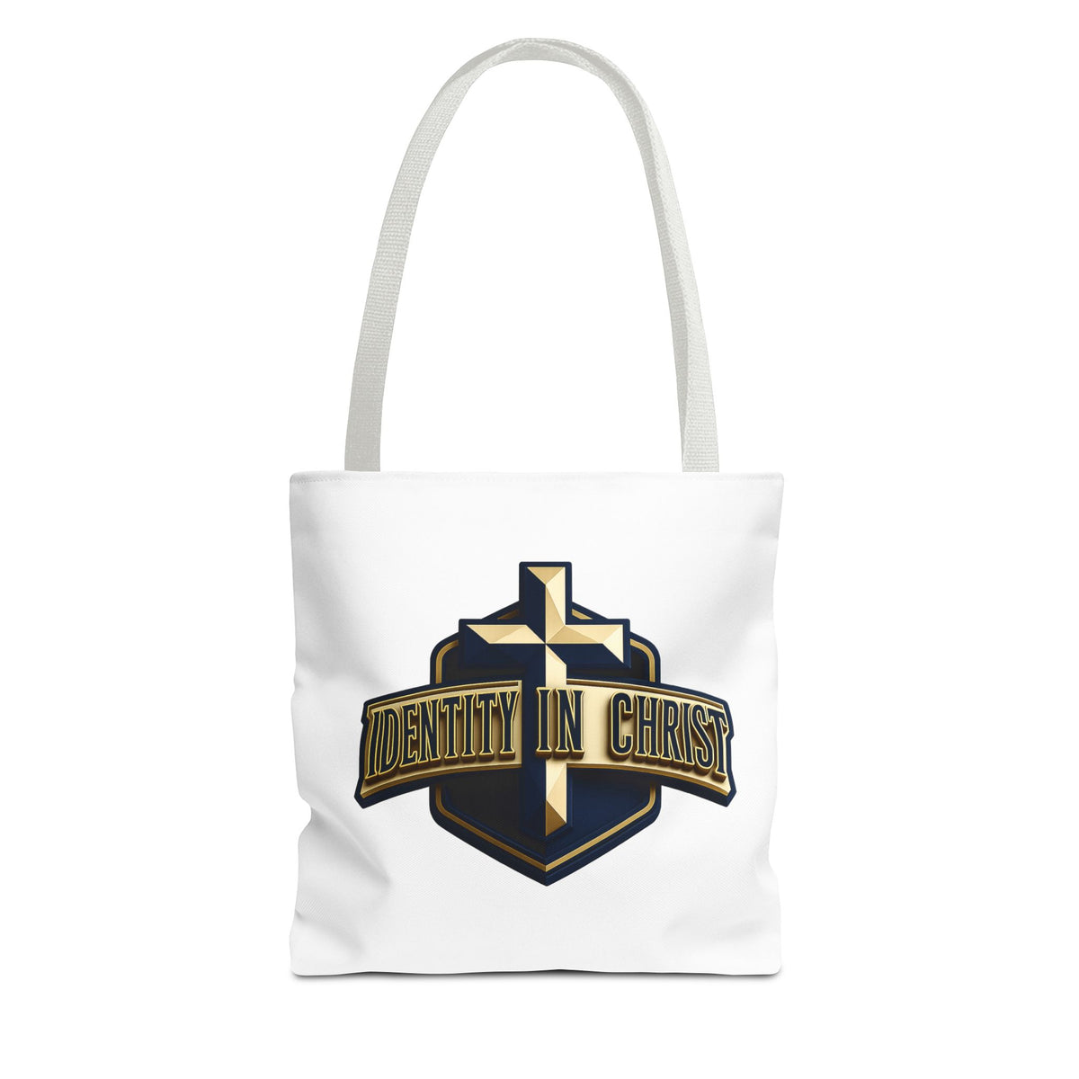 Identity in Christ Cross Tote Bag