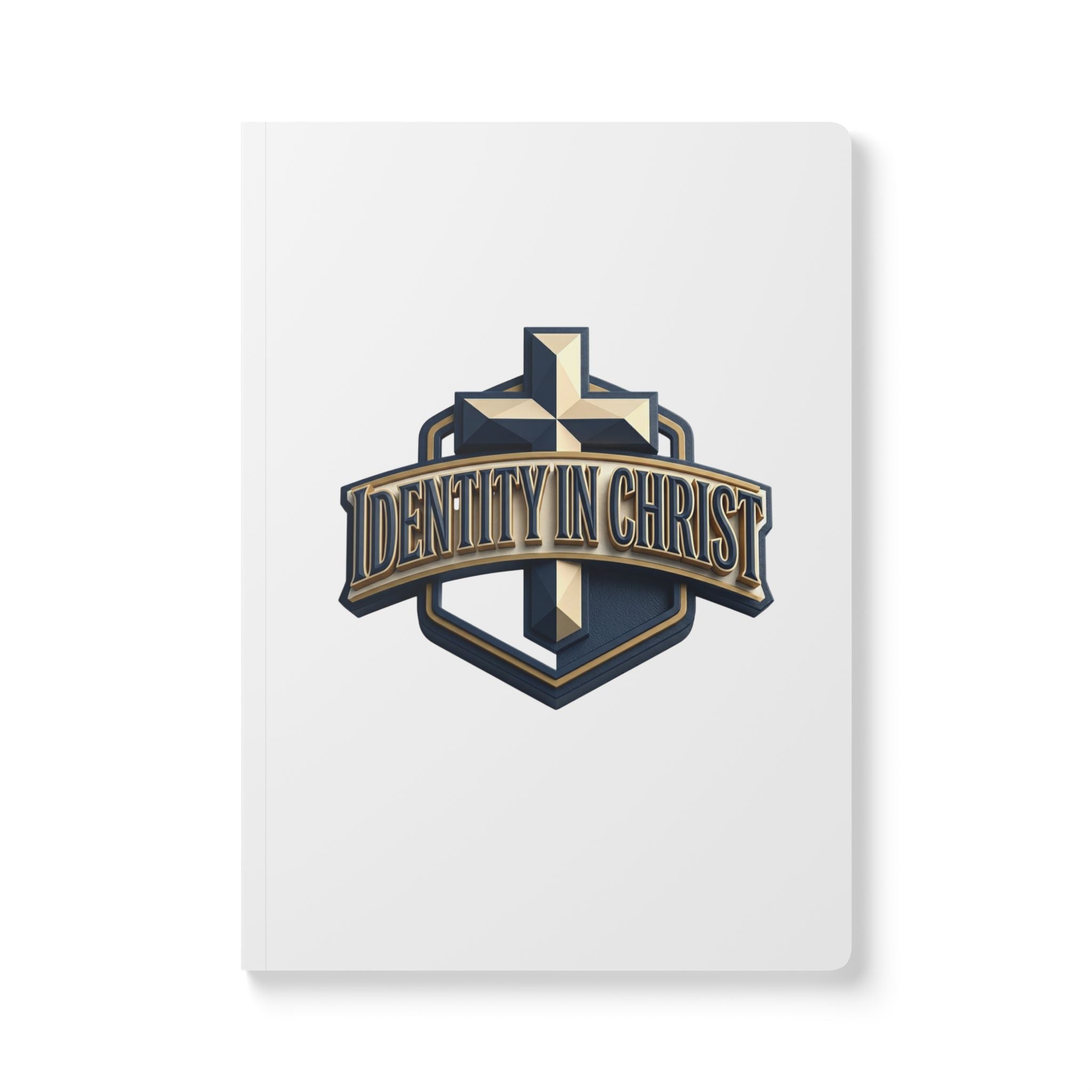 Identity in Christ Softcover Journal — Christian Faith Prayer & Devotional Notebook