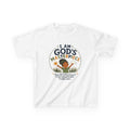 Kids Tee — "I Am God's Masterpiece"