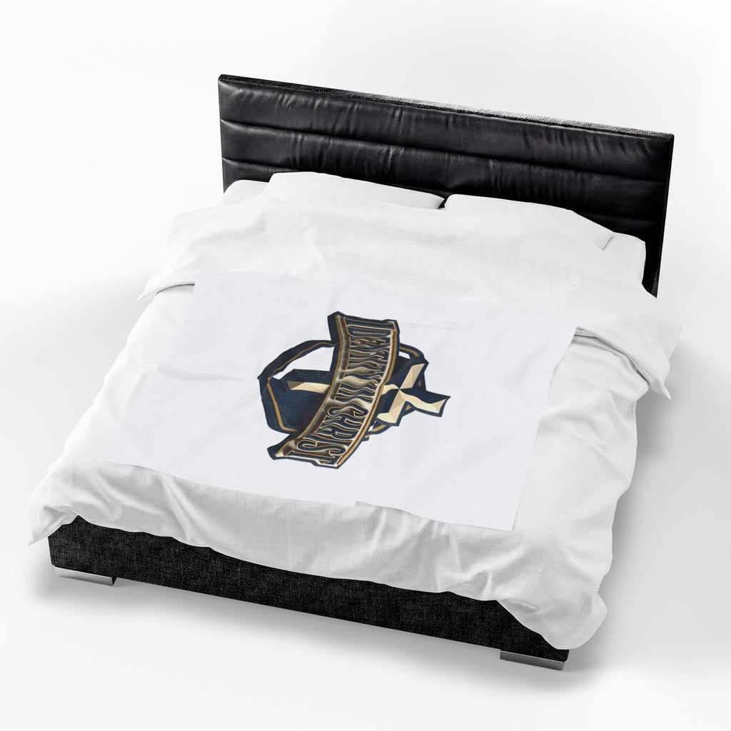 Identity in Christ Plush Blanket — Soft Velveteen Christian Throw