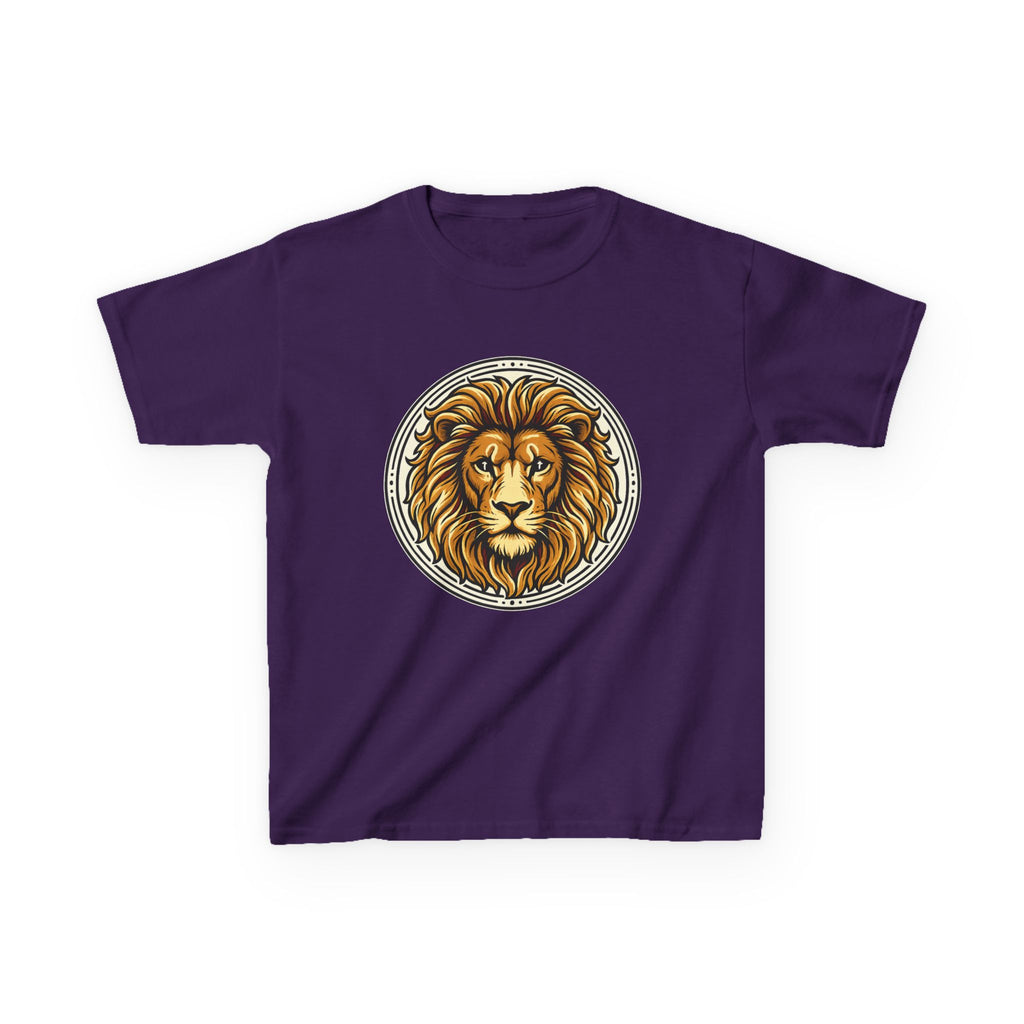 Lion of Judah Tee with the Cross of Jesus as the eyes