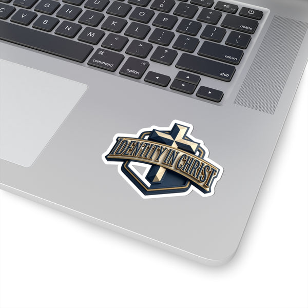 Identity in Christ Cross Sticker —
