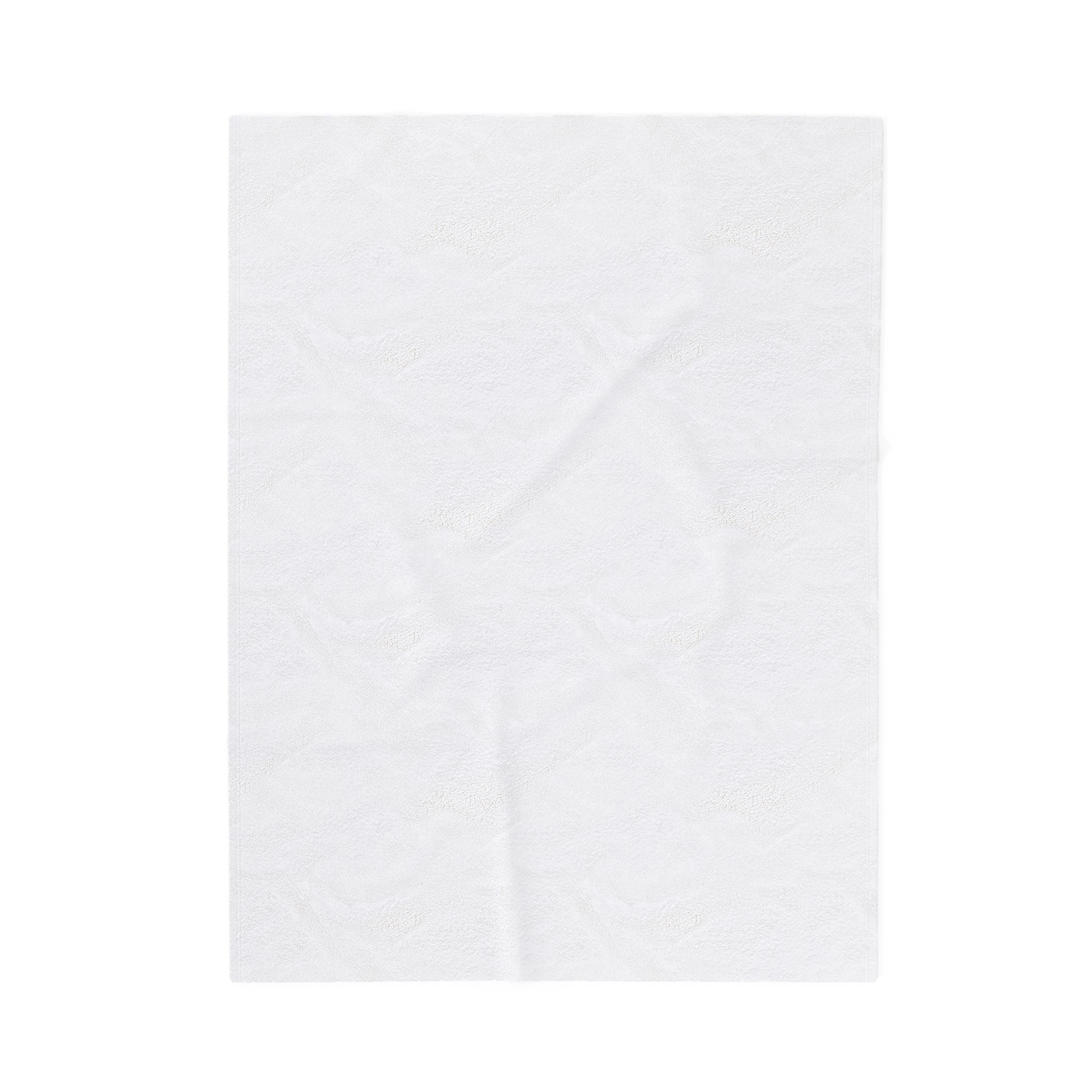 Identity in Christ Plush Blanket — Soft Velveteen Christian Throw