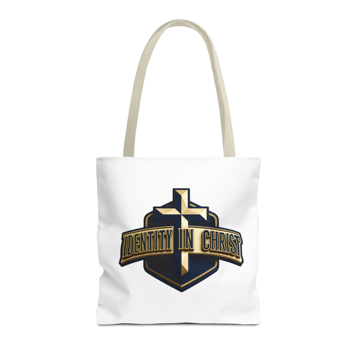 Identity in Christ Cross Tote Bag