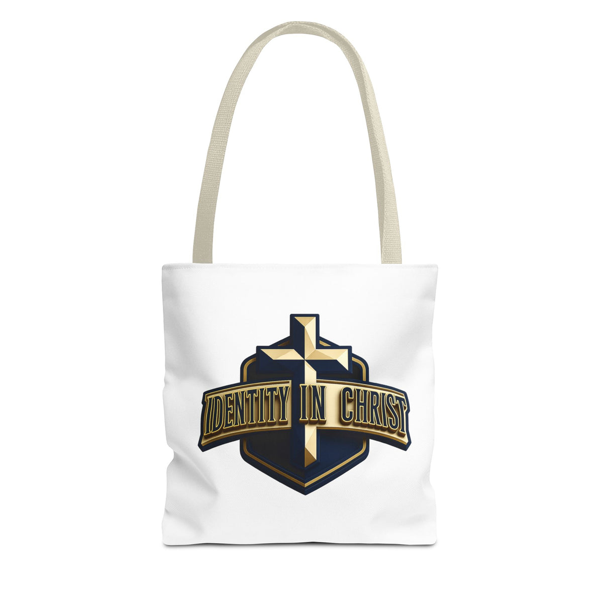 Identity in Christ Cross Tote Bag