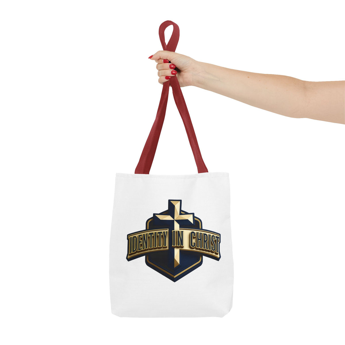 Identity in Christ Cross Tote Bag